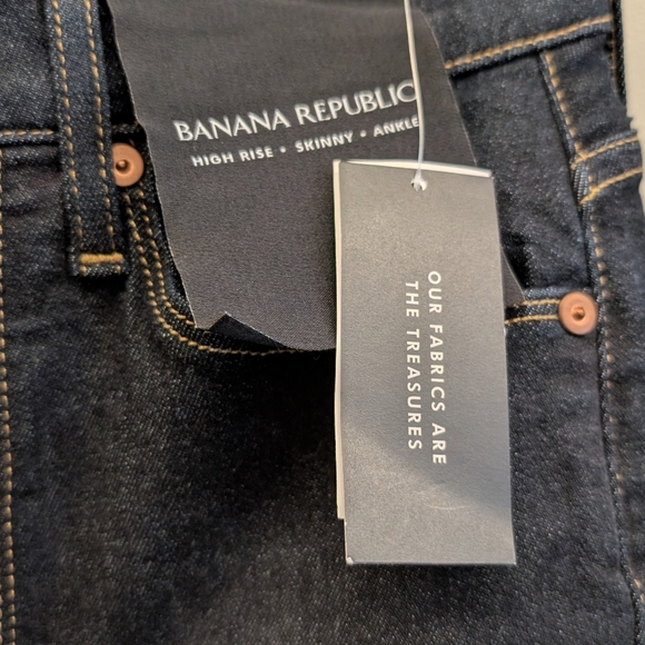 Banana Republic High Rise Skinny  Jeans - Picture 6 of 7